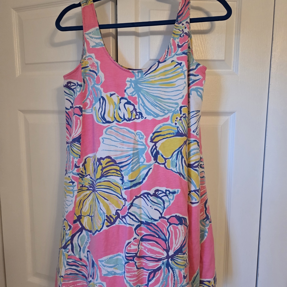 Vibrant Floral Sleeveless Dress